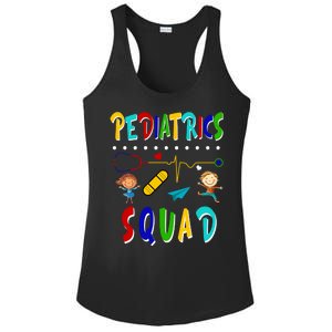 Pediatrics Squad Ladies PosiCharge Competitor Racerback Tank