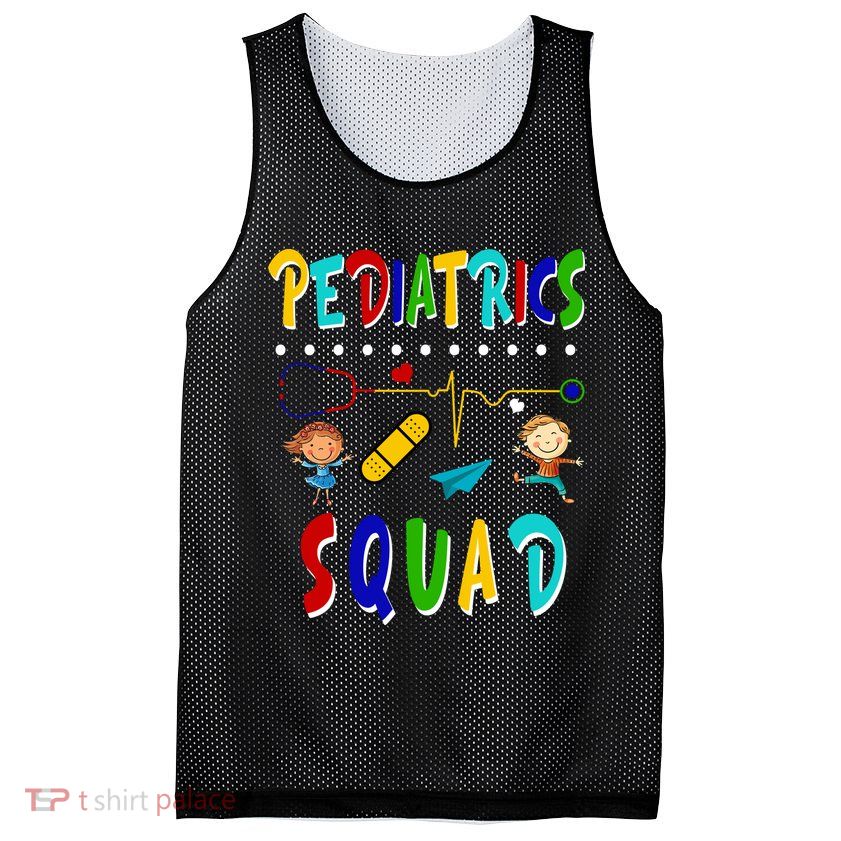 Pediatrics Squad Mesh Reversible Basketball Jersey Tank
