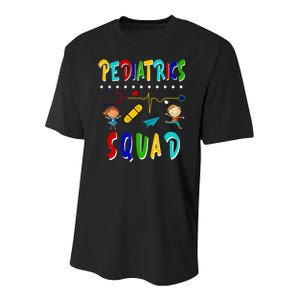 Pediatrics Squad Youth Performance Sprint T-Shirt