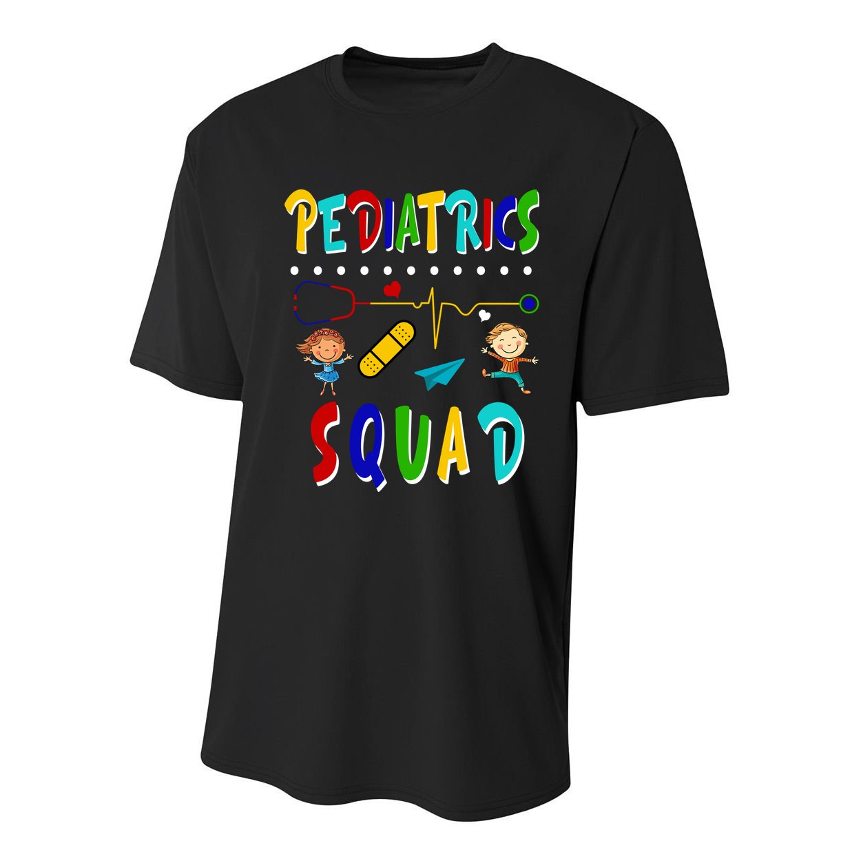 Pediatrics Squad Youth Performance Sprint T-Shirt