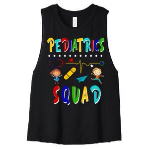 Pediatrics Squad Women's Racerback Cropped Tank