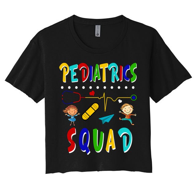 Pediatrics Squad Crop Top