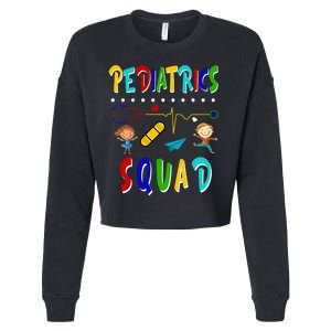 Pediatrics Squad Cropped Pullover Crew