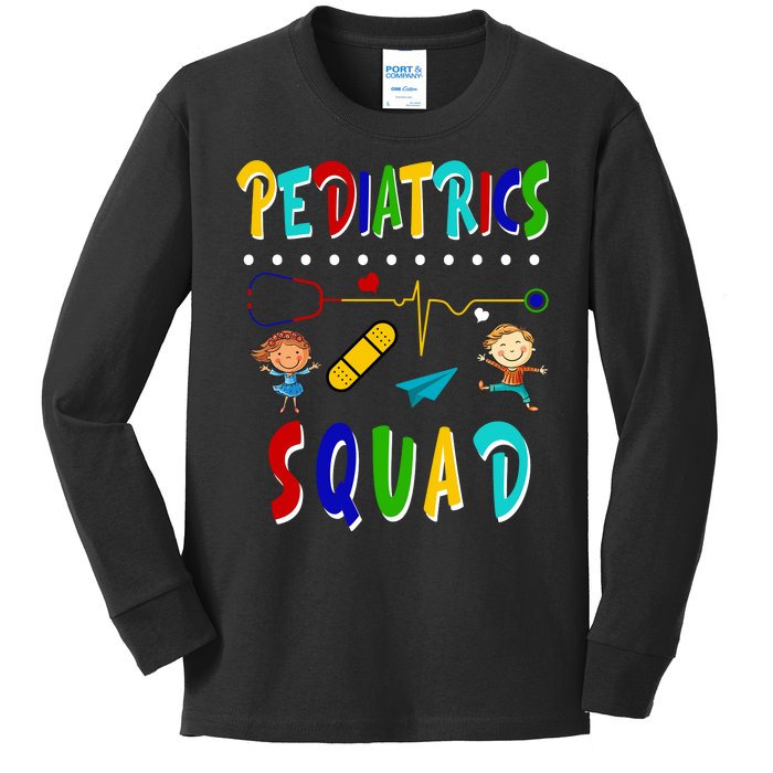 Pediatrics Squad Kids Long Sleeve Shirt