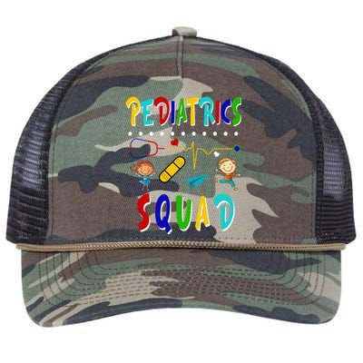 Pediatrics Squad Retro Rope Trucker Hat Cap