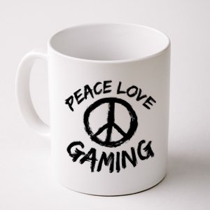 Peace Symbol Peace Love Gaming Gamble Love Computer Game Gift Coffee Mug