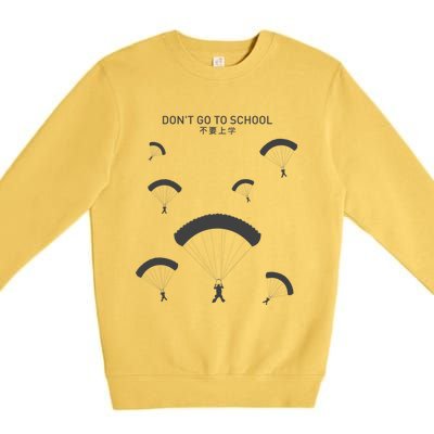 Pubg School Premium Crewneck Sweatshirt