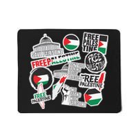 Palestine Solidarity Palestine Flag With Masjed Alaqsa Mousepad