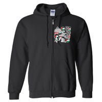 Palestine Solidarity Palestine Flag With Masjed Alaqsa Full Zip Hoodie