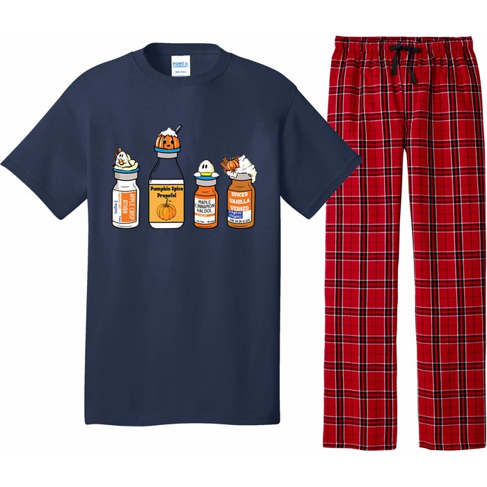 Pumpkin Spice Propofol Ativan Versed Haldol Nurse Halloween Pajama Set