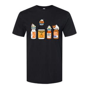 Pumpkin Spice Propofol Ativan Versed Haldol Nurse Halloween Softstyle CVC T-Shirt