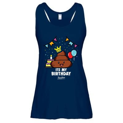 Poop Shit Poop Ladies Essential Flowy Tank