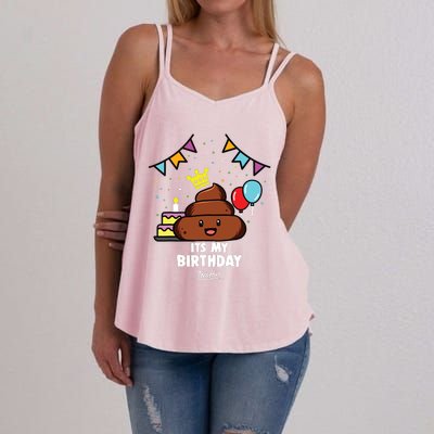 Poop Shit Poop Women's Strappy Tank