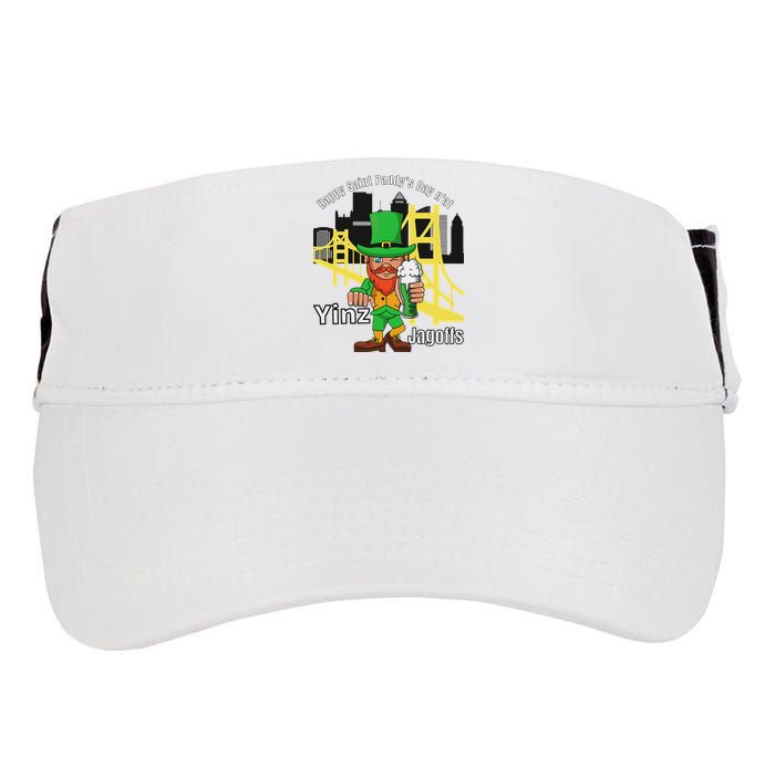 Pittsburgh St. PatrickS Day Adult Drive Performance Visor
