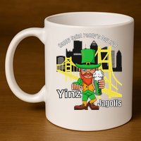 Pittsburgh St. PatrickS Day 11oz C Handle Ceramic Mug