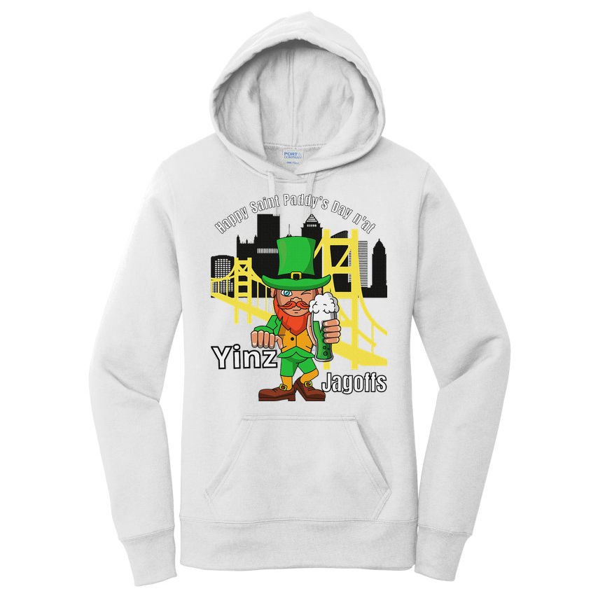Pittsburgh St. PatrickS Day Women's Pullover Hoodie