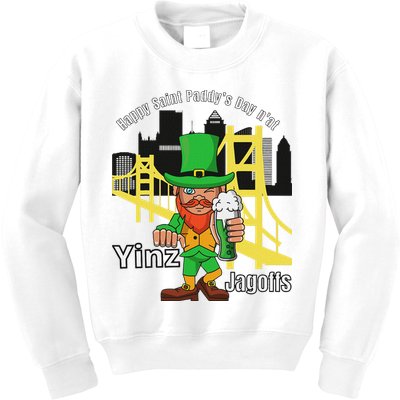 Pittsburgh St. PatrickS Day Kids Sweatshirt
