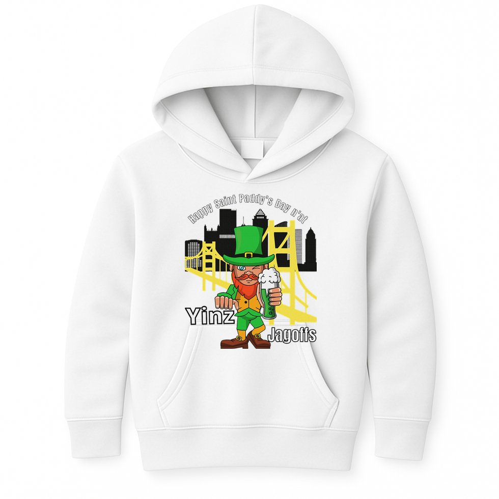 Pittsburgh St. PatrickS Day Kids Hoodie