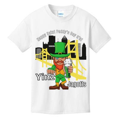 Pittsburgh St. PatrickS Day Kids T-Shirt