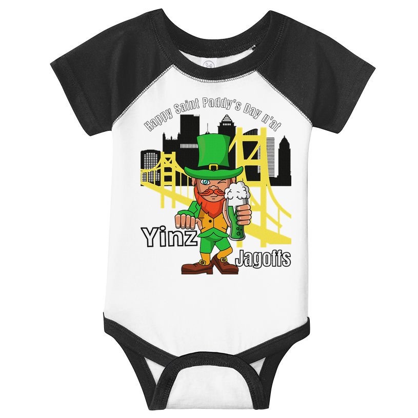 Pittsburgh St. PatrickS Day Infant Baby Jersey Bodysuit