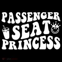 Princess Seat Passenger, Cute Girlfriend Princess Passenger Tall T-Shirt