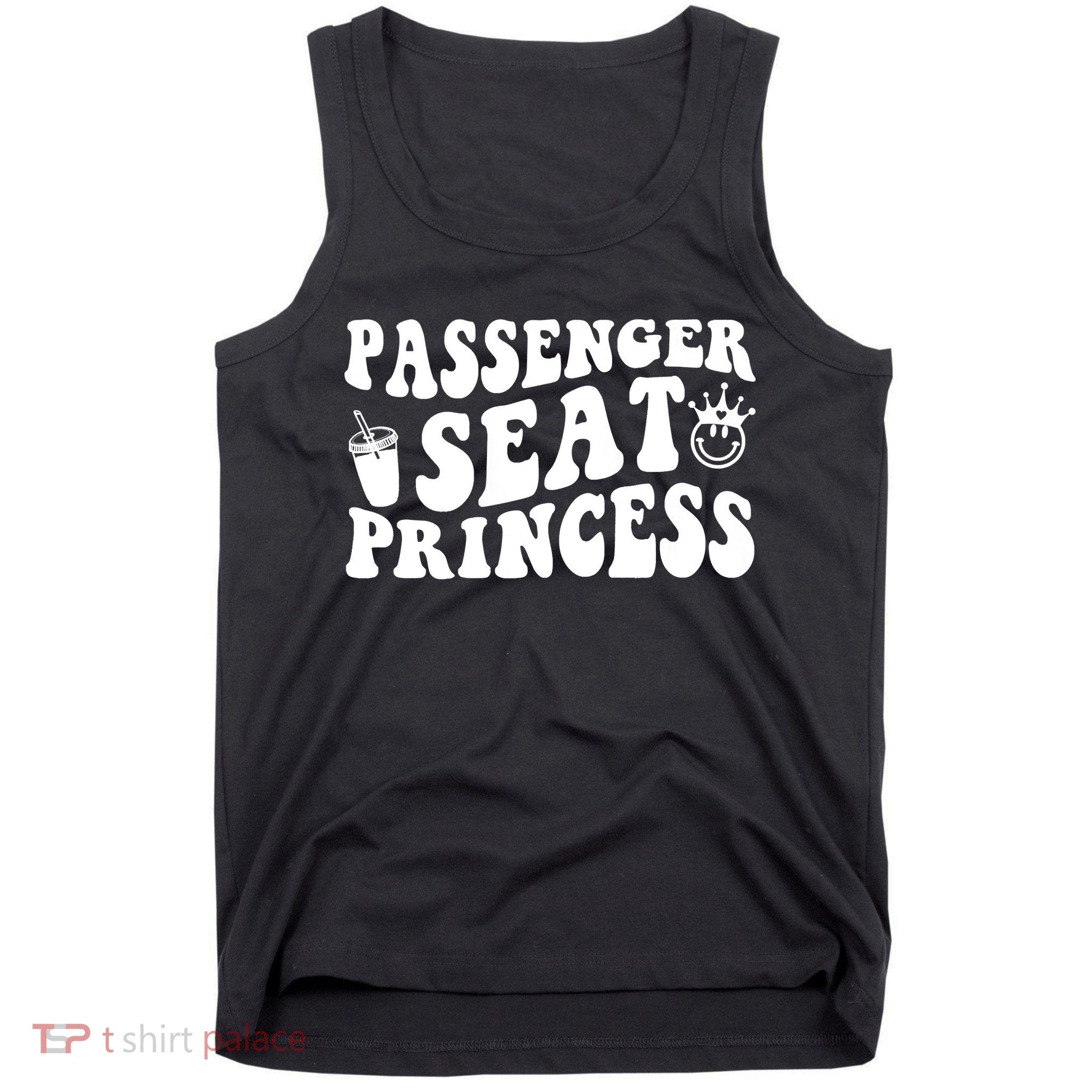 Princess Seat Passenger, Cute Girlfriend Princess Passenger Tank Top