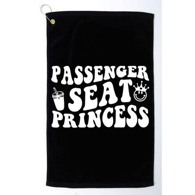 Princess Seat Passenger, Cute Girlfriend Princess Passenger Golf Towel