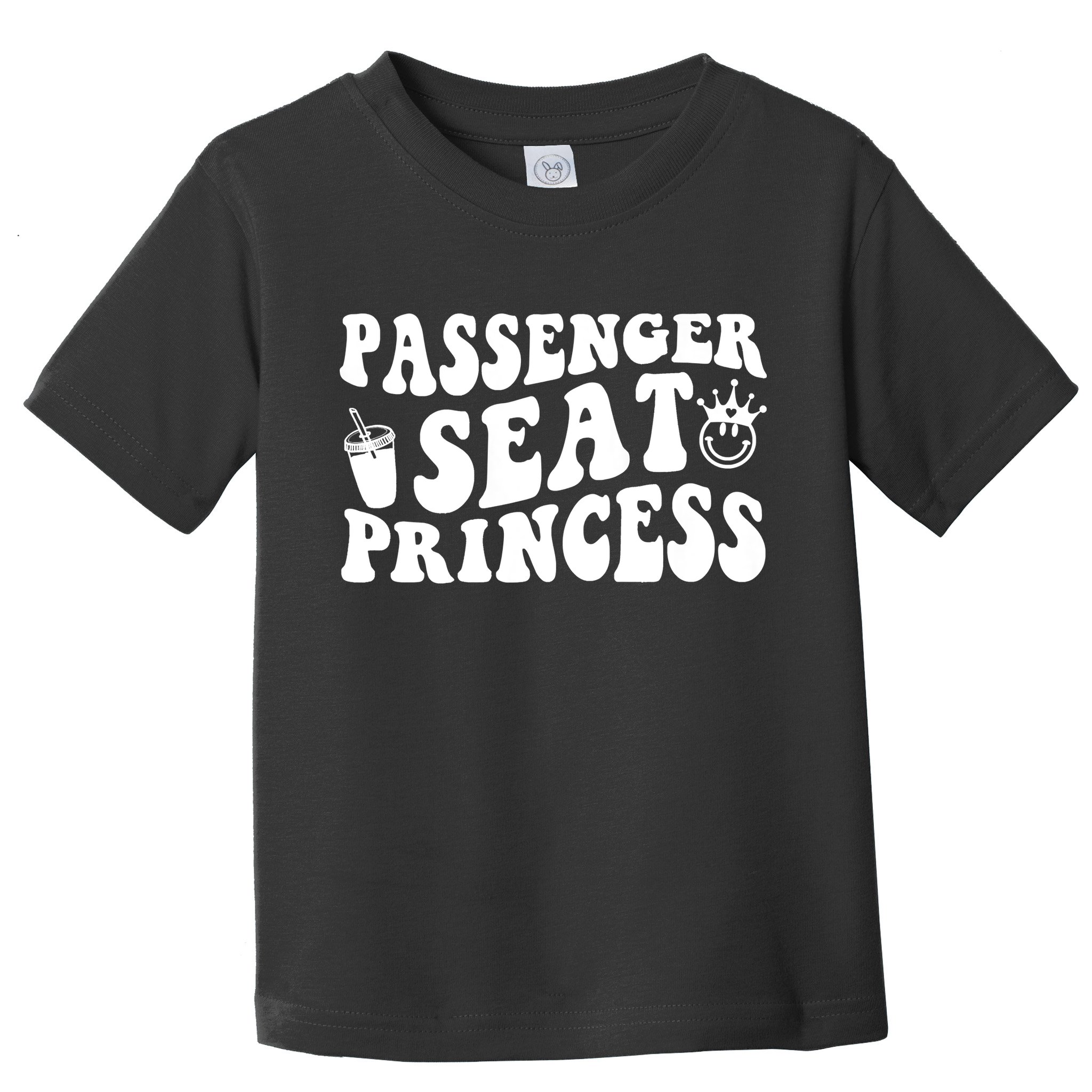 Princess Seat Passenger, Cute Girlfriend Princess Passenger Toddler T-Shirt