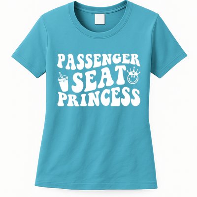 Princess Seat Passenger, Cute Girlfriend Princess Passenger Womens T-Shirt