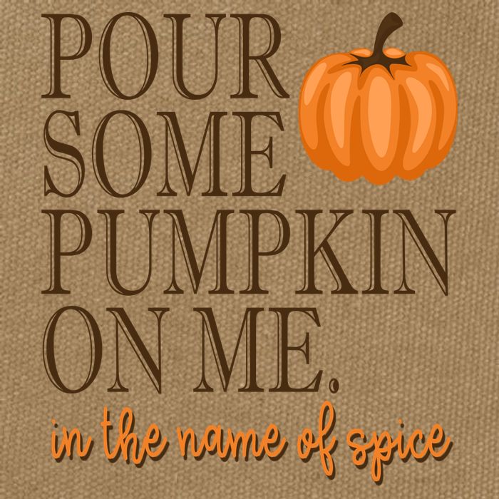 Pour Some Pumpkin On Me In The Name Of Spice Funny Fall Cotton Canvas Backpack