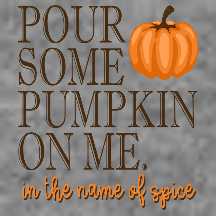 Pour Some Pumpkin On Me In The Name Of Spice Funny Fall Sustainable Beanie