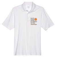 Pour Some Pumpkin On Me In The Name Of Spice Funny Fall Men's Origin Performance Pique Polo