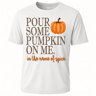 Pour Some Pumpkin On Me In The Name Of Spice Funny Fall Performance Shirt