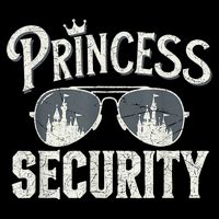 Princess Security Protection Birthday Party Matching Family Apron
