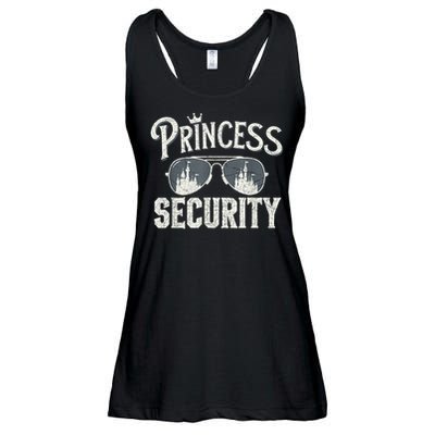 Princess Security Protection Birthday Party Matching Family Ladies Essential Flowy Tank