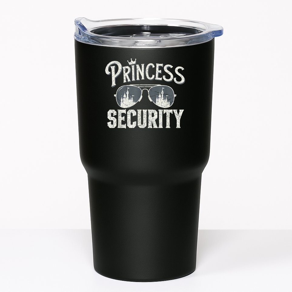 Princess Security Protection Birthday Party Matching Family Tumbler