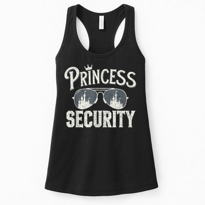 Princess Security Protection Birthday Party Matching Family Womens Tank Top