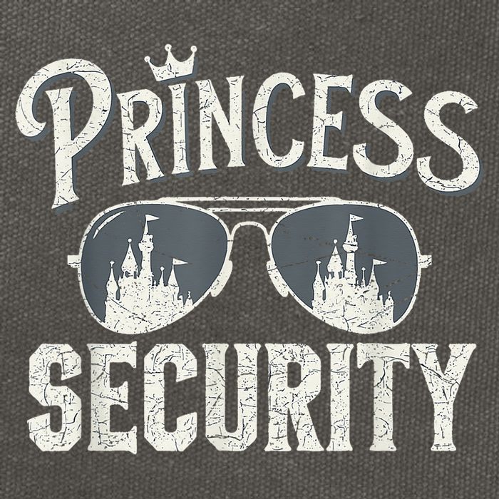 Princess Security Protection Birthday Party Matching Family Cotton Canvas Backpack