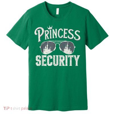 Princess Security Protection Birthday Party Matching Family Premium T-Shirt