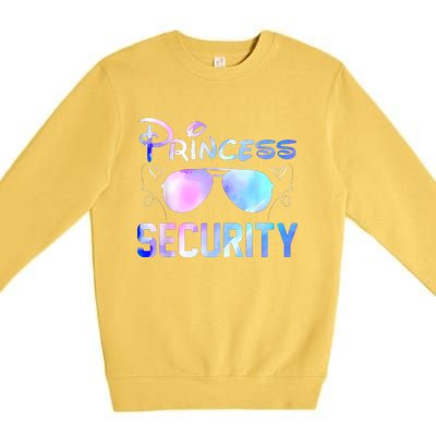 Princess Security Perfects Art For Dad Or Boyfriend Premium Crewneck Sweatshirt