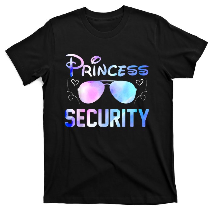 Princess Security Perfects Art For Dad Or Boyfriend T-Shirt