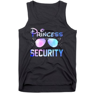 Princess Security Perfects Art For Dad Or Boyfriend Tank Top