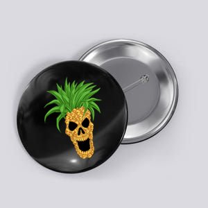 Pineapple Skull Button