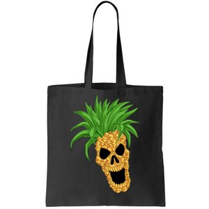 Pineapple Skull Tote Bag