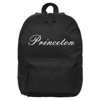 Princeton Script 16 in Basic Backpack
