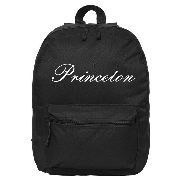 Princeton Script 16 in Basic Backpack