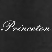 Princeton Script Crop Fleece Hoodie