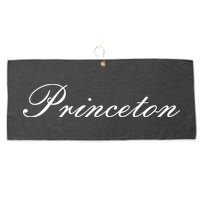 Princeton Script Large Microfiber Waffle Golf Towel