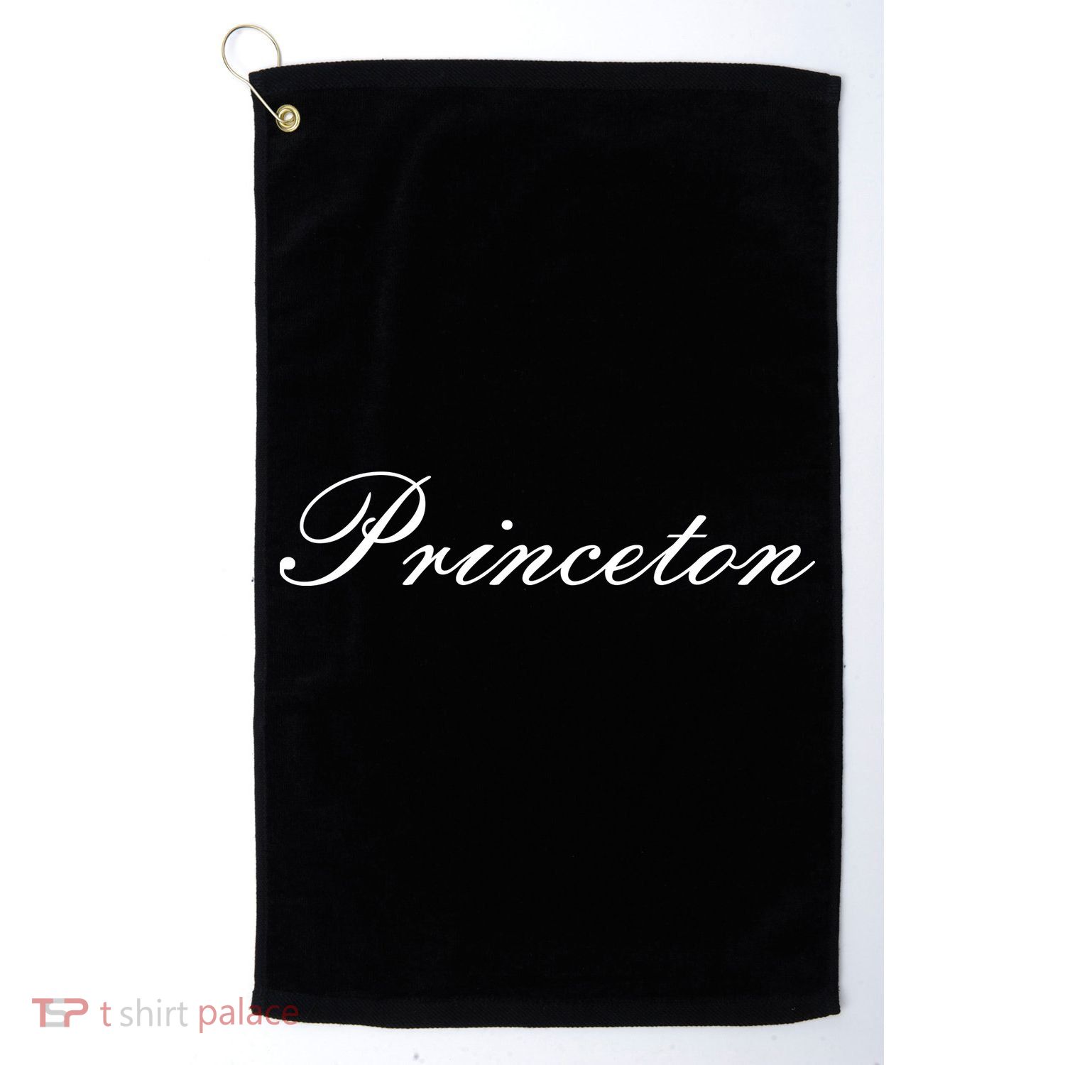 Princeton Script Golf Towel
