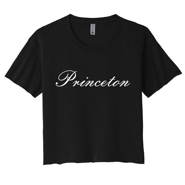 Princeton Script Crop Top